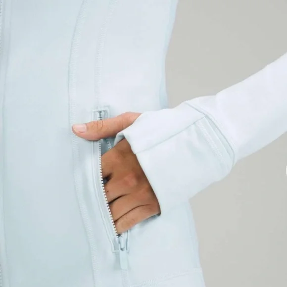 Luluemon Define Jacket in Powder Blue - Picture 3 of 13